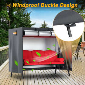 EVRBUL roll-up front panel for a wider, open view when needed.