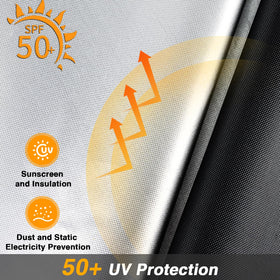 EVRBUL Silver-coated inner layer reduces heat and sun exposure.