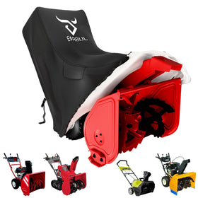 EVRBUL universal snowblower cover front view protects from rain