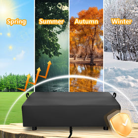 UV-resistant coating helps preserve color and appearance outdoors.