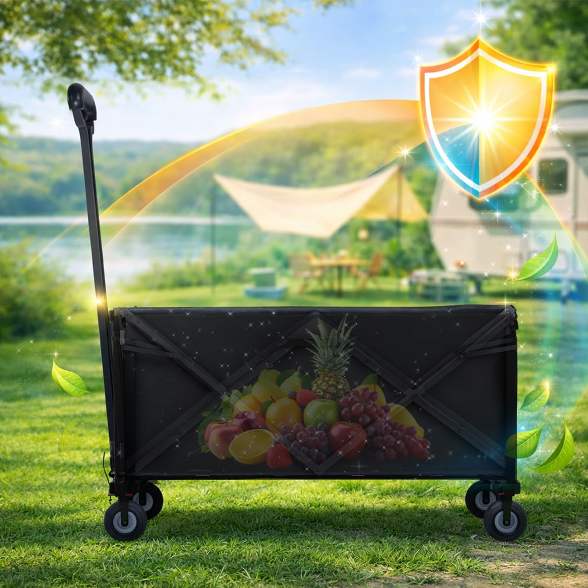 EVRBUL waterproof and dustproof protection for outdoor wagon use.