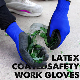 Evridwear anti-slip-grip gloves enhance control in slippery environments.