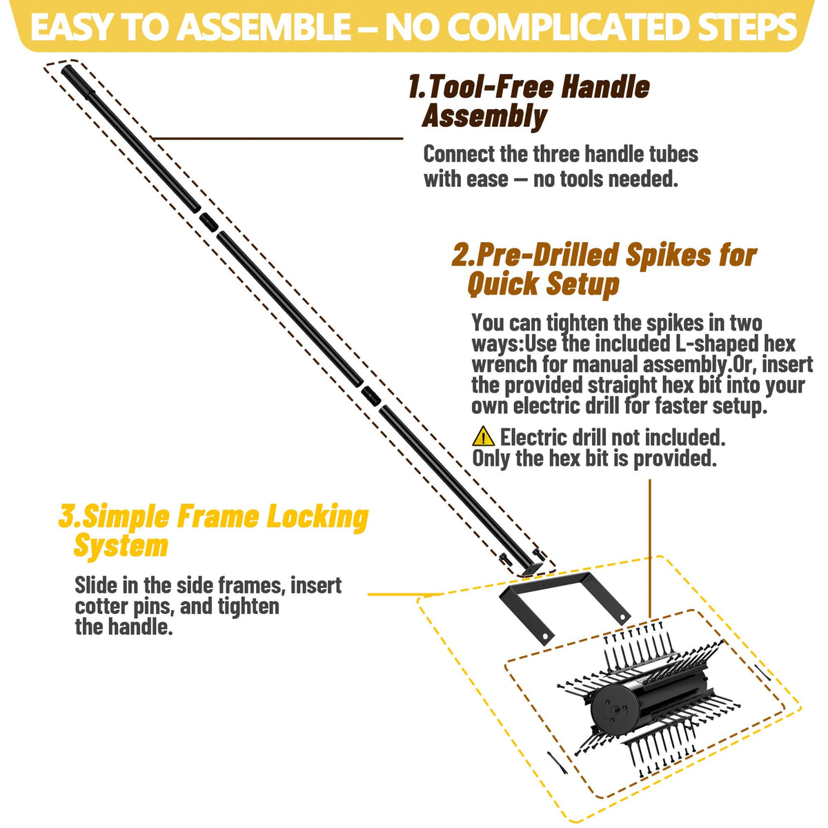 evtmag fillable drum accepts sand or gravel to add weight
