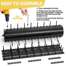 evtmag wrench for tightening spikes from outside the drum