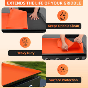 EWFEN silicone surface stays easy to clean and nonstick between uses.