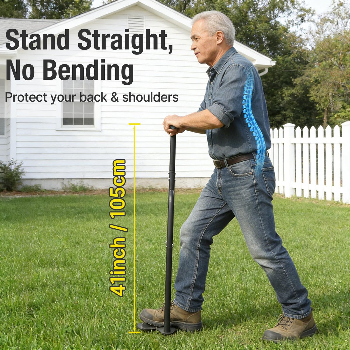 eWonLife 2-inch deep aeration reaches the root zone