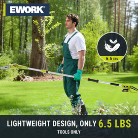 EWORK battery-powered design aids branch pruning in hard-to-reach areas