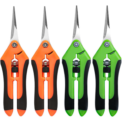 EWPJDK 4-pack garden shears image shows versatile pruning tools for home gardening tasks