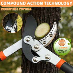EWPJDK combo set orange sturdy garden tool kit