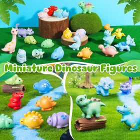 Exasinine collectible dinos add whimsy to desks and shelves