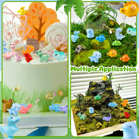 Exasinine tiny dinosaurs decorate terrariums and micro landscapes