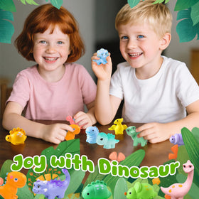 Exasinine mini dinosaurs are easy to clean and maintain