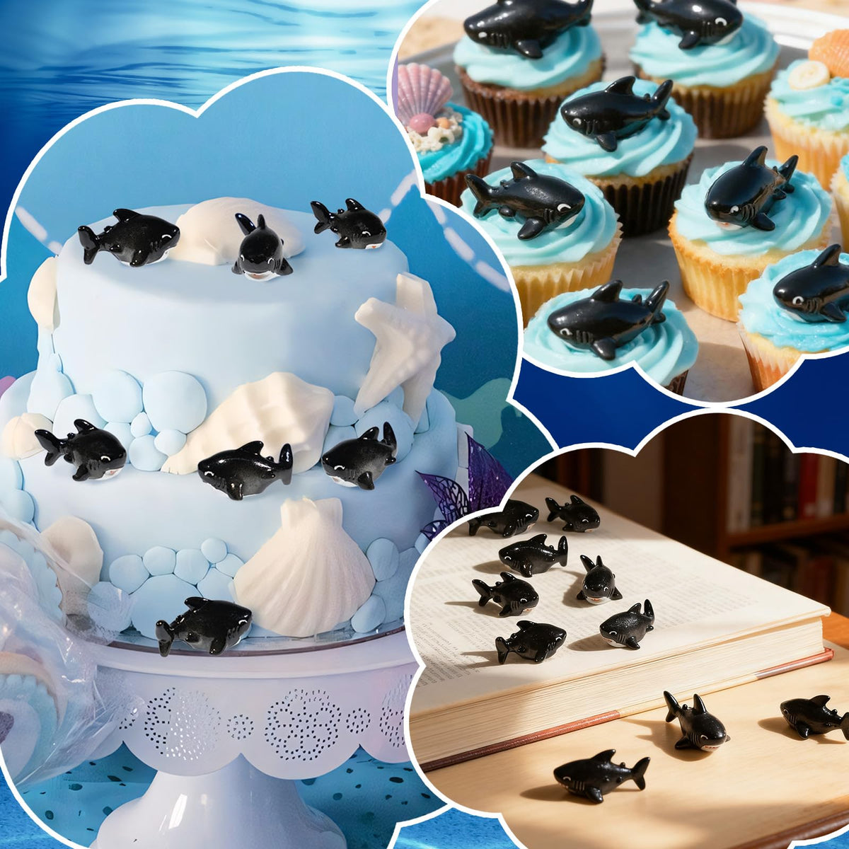 Ideal for shadowboxes and miniature displays with ocean-themed storytelling
