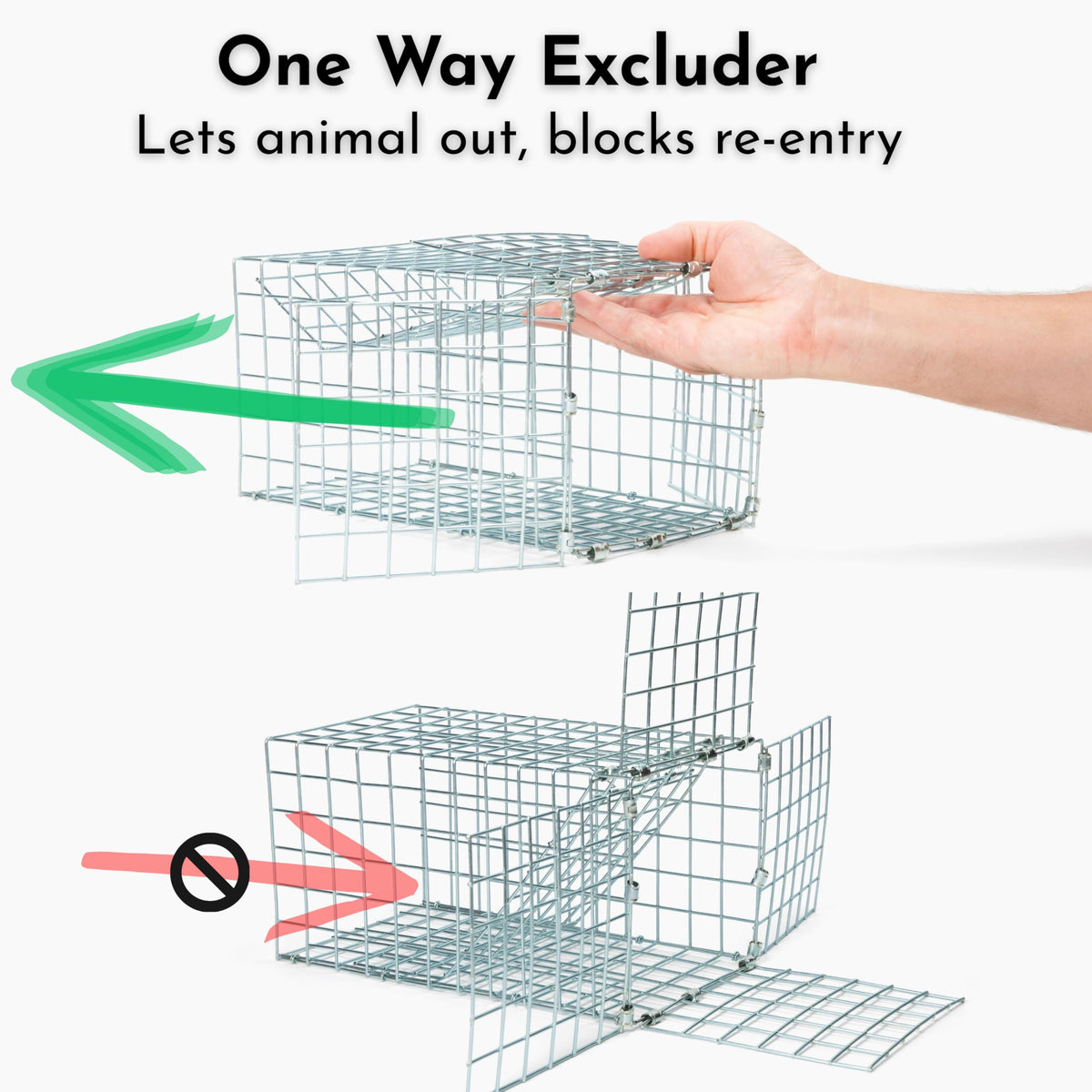 Excluder Pro screws with washers secure installation quickly.