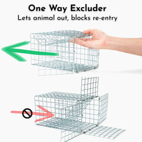 Excluder Pro screws with washers secure installation quickly.