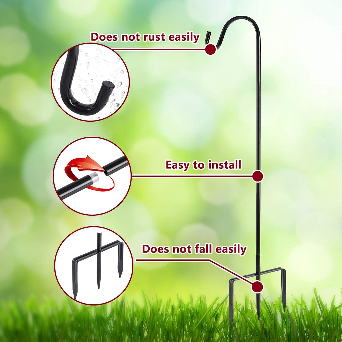 EXCMARK collapsible design saves space when height is limited.