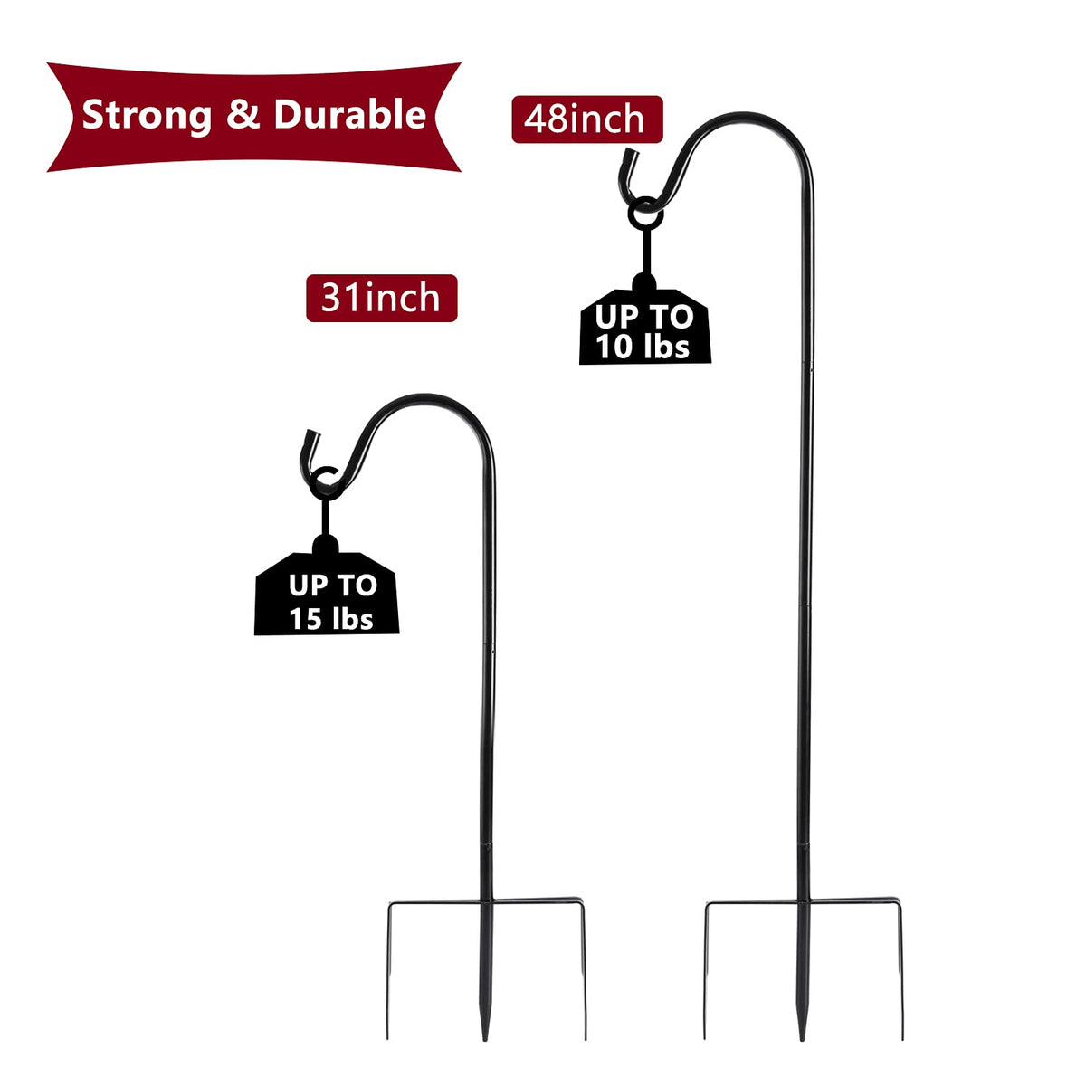EXCMARK two-pack set is ideal for weddings and backyard decor.
