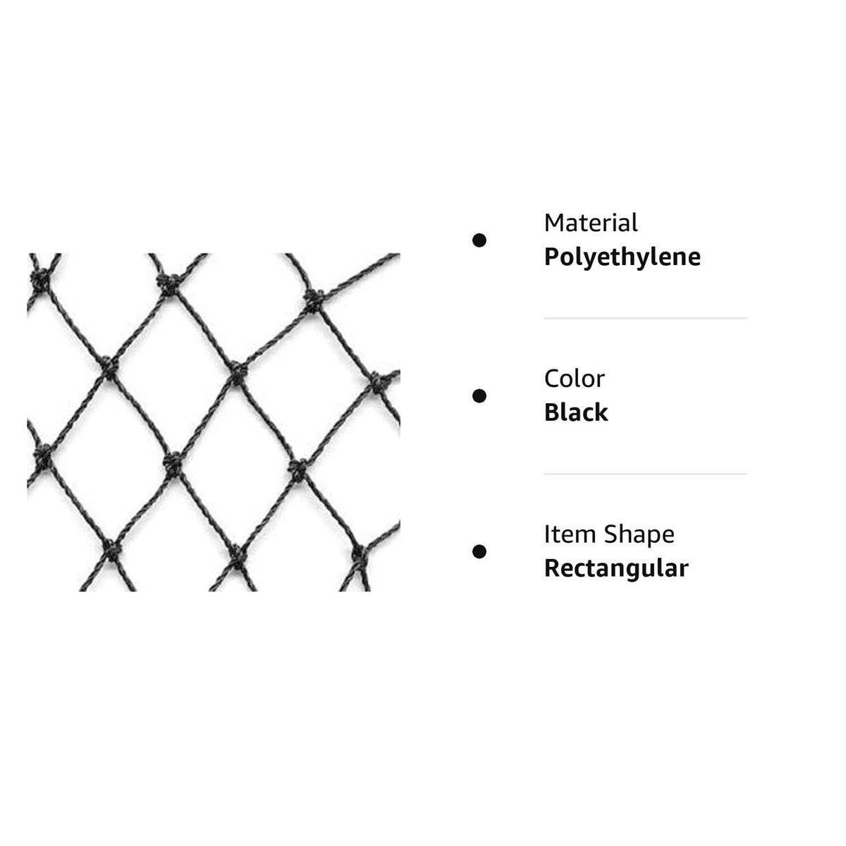 Excursions chicken coop netting acts as a hawk barrier while staying unobtrusive