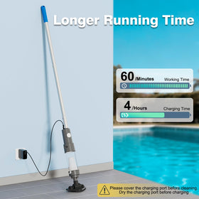 EXONYX automatic power cut protects the motor when out of water