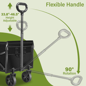Exovyn fabric stays stain-resistant, keeping the wagon looking fresh.