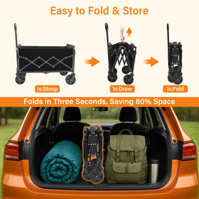 Exovyn wagon base with wear-resistant design for long-term use