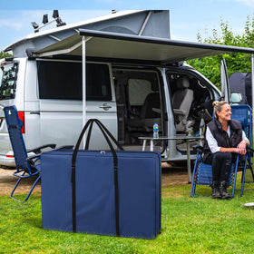 Explore Land 42-inch dimension view fits folding lounges and similar chairs.