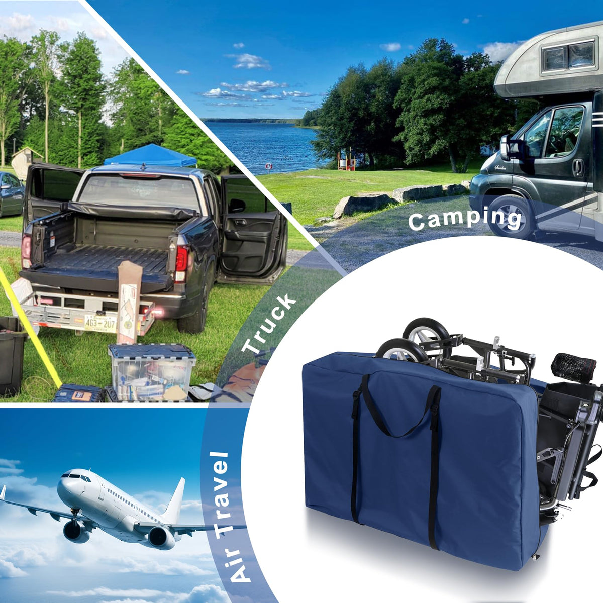 Explore Land dirt and scratch protection guards chairs during loading.