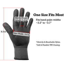 Exprosiflux gloves offer universal fit across different hand sizes.