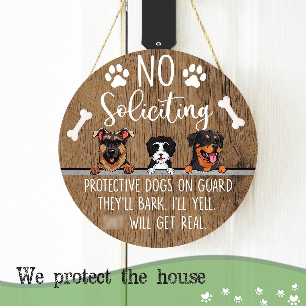 EXQUIDECA front yard decor plaque adds curb appeal and privacy