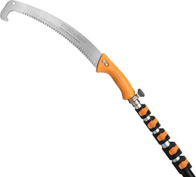 Extend-A-Reach pole saw extended reach in action for high branches pruning