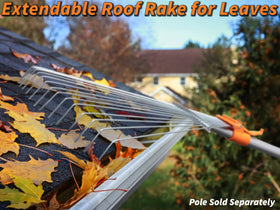 EXTEND-A-REACH universal attachment fits most poles for flexible cleaning.