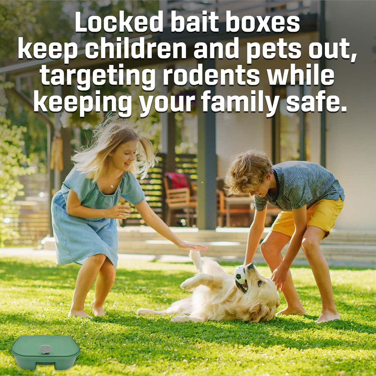 Exterminators Choice secure-access keys reduce exposure during maintenance.