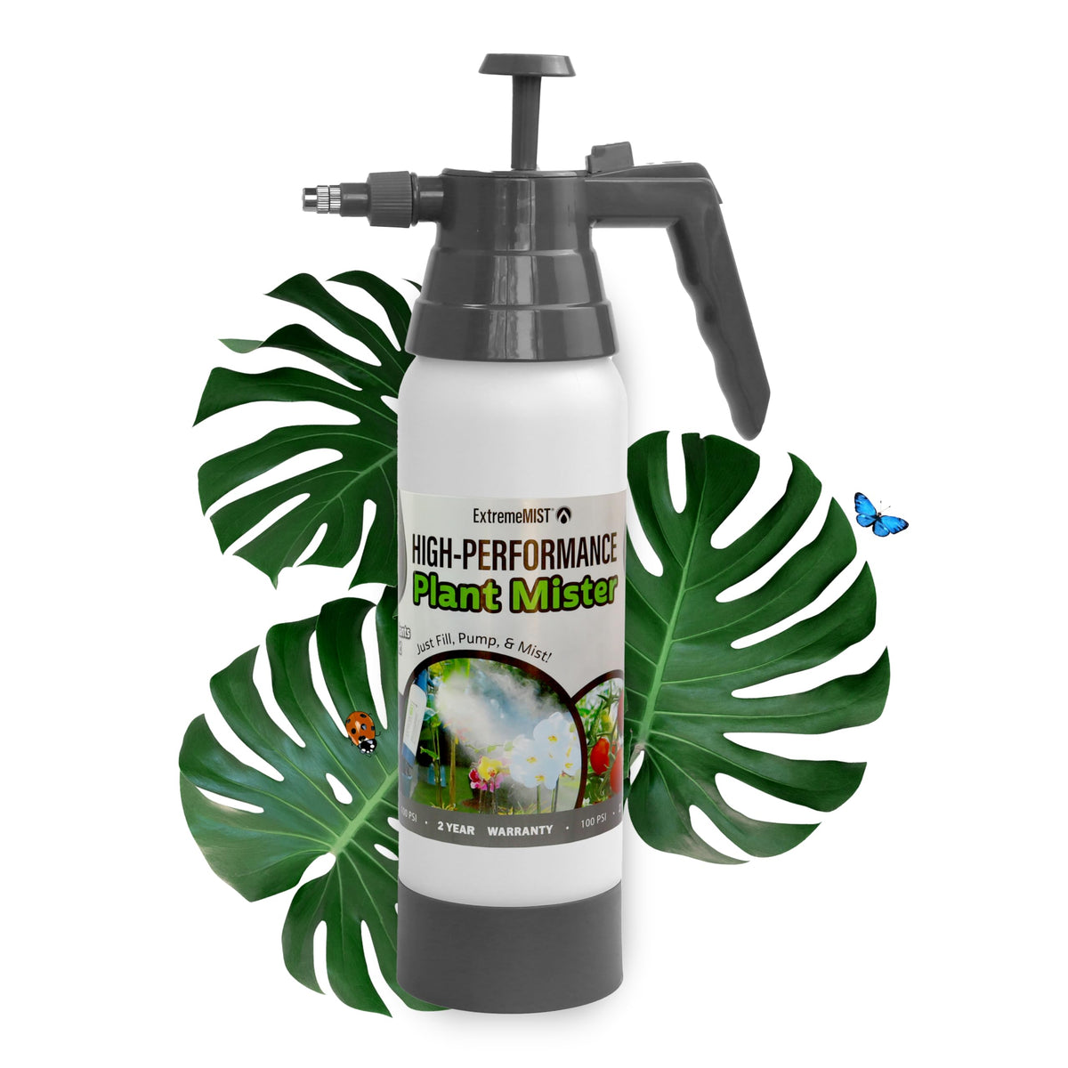 ExtremeMIST high-performance garden sprayer 32oz bottle for even leaf coverage