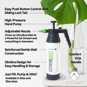 ExtremeMIST trigger lock enables easy, continuous spraying sessions