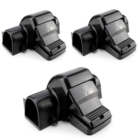 eXuby rat trap with tunnel dual-entry setup shown in front view for quick placement