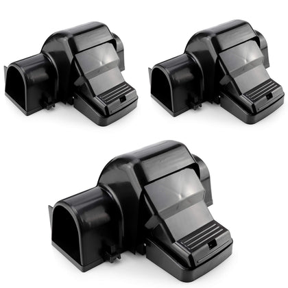 eXuby rat trap with tunnel dual-entry setup shown in front view for quick placement