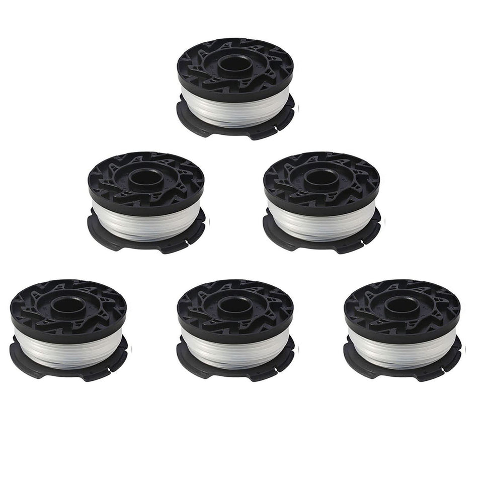 Eyoloty AF-100 spool with 30 ft nylon line for quick grass trimming.