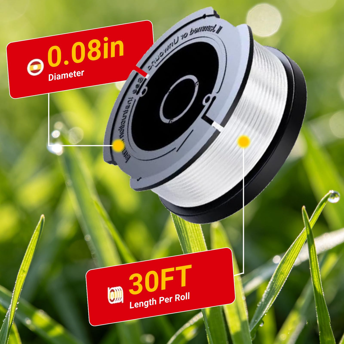 Eyoloty AF-100 RC-100-P cap protecting the spool area