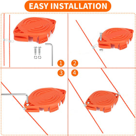 Eyoloty AF-100 polycarbonate head design emphasizes robustness.