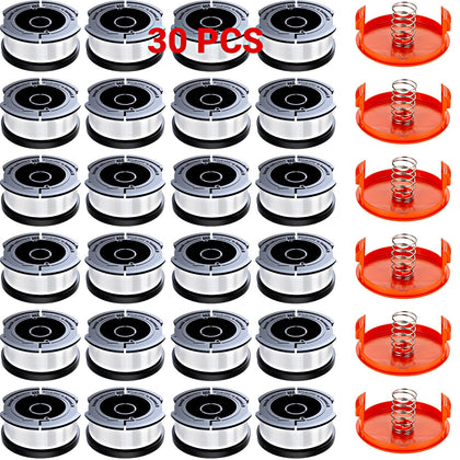 Eyoloty AF-100 spool with 30 ft 0.065in line for easy reloading and use