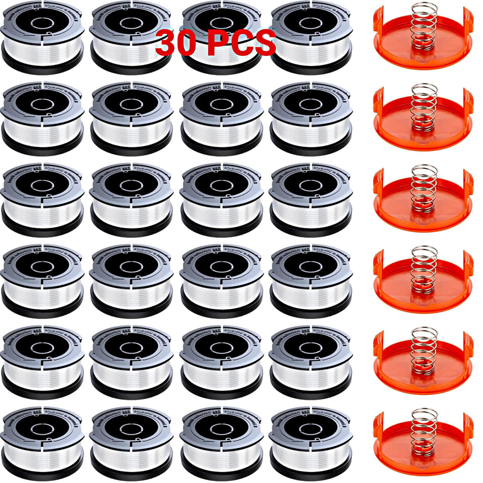 Eyoloty AF-100 spool with 30 ft 0.065in line for easy reloading and use