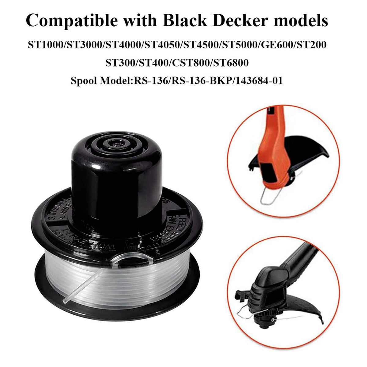 Cap included 682378-02 for secure, quick line changes.