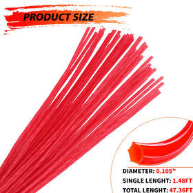 Eyoloty 49UFSHLL953 works with Troy-Bilt and Remington trimmer heads.