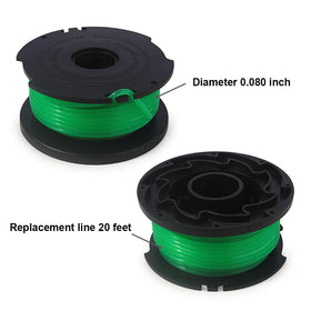 Eyoloty replacement spool fits Black Decker SF-080-BKP for reliable auto-feed.