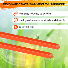 Eyoloty 0.110-inch M035 line fits many gas trimmers, expanding compatibility.