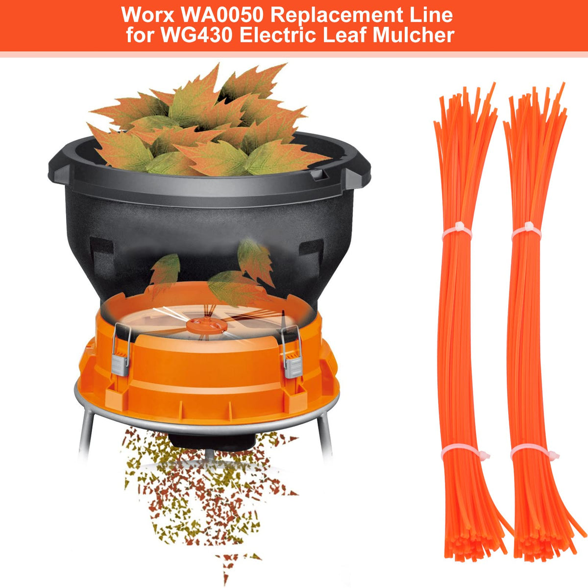 Eyoloty WA0050 0.09-inch line fits WG430 smoothly.