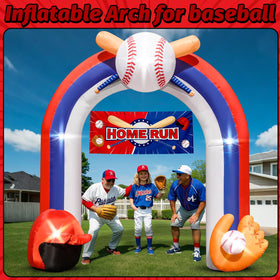 Eyourlife inflatable arch built with durable materials for outdoor use