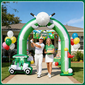 Eyourlife arch suited for outdoor stadiums, schools, and venues