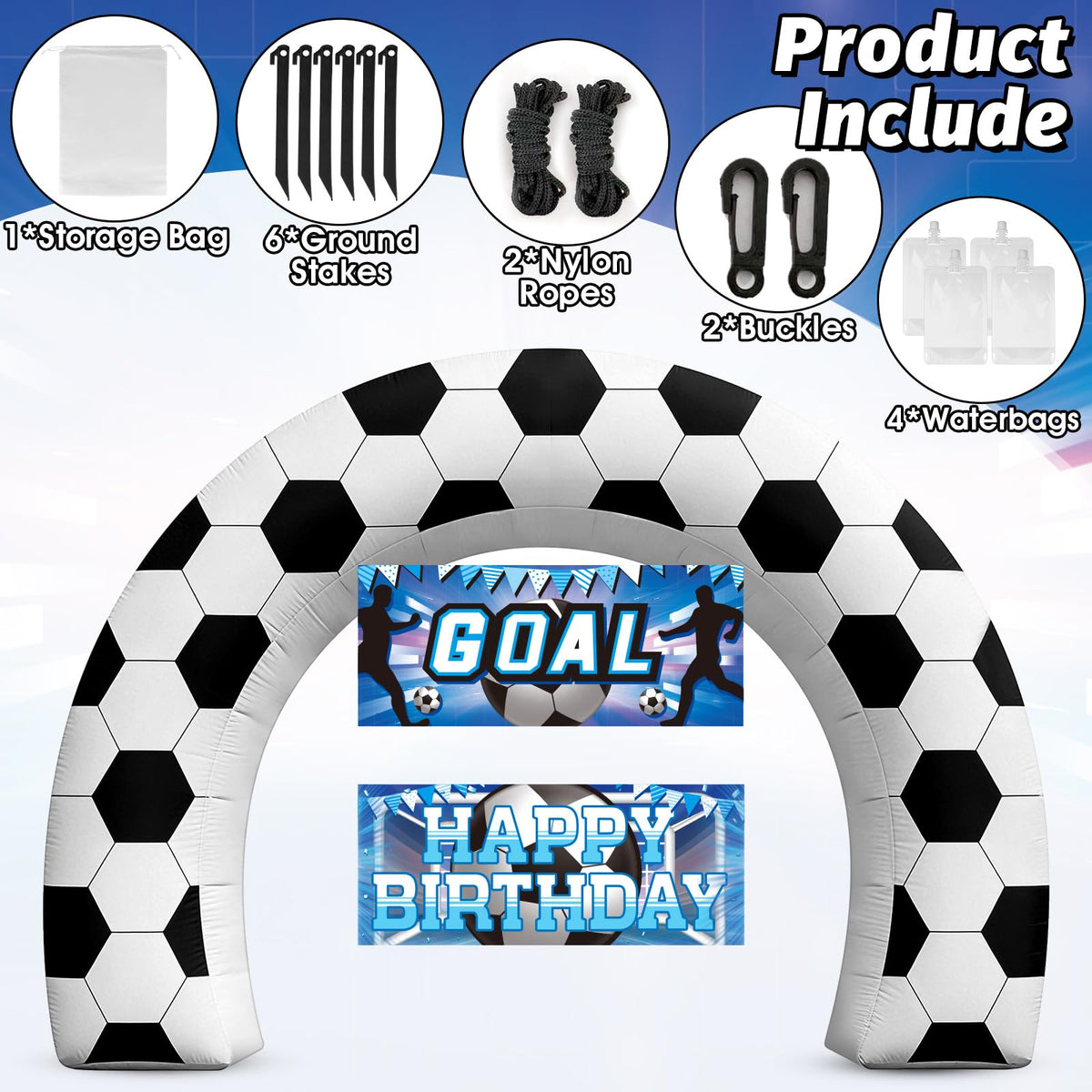 Photo backdrop arch that fans love for dynamic sports photos