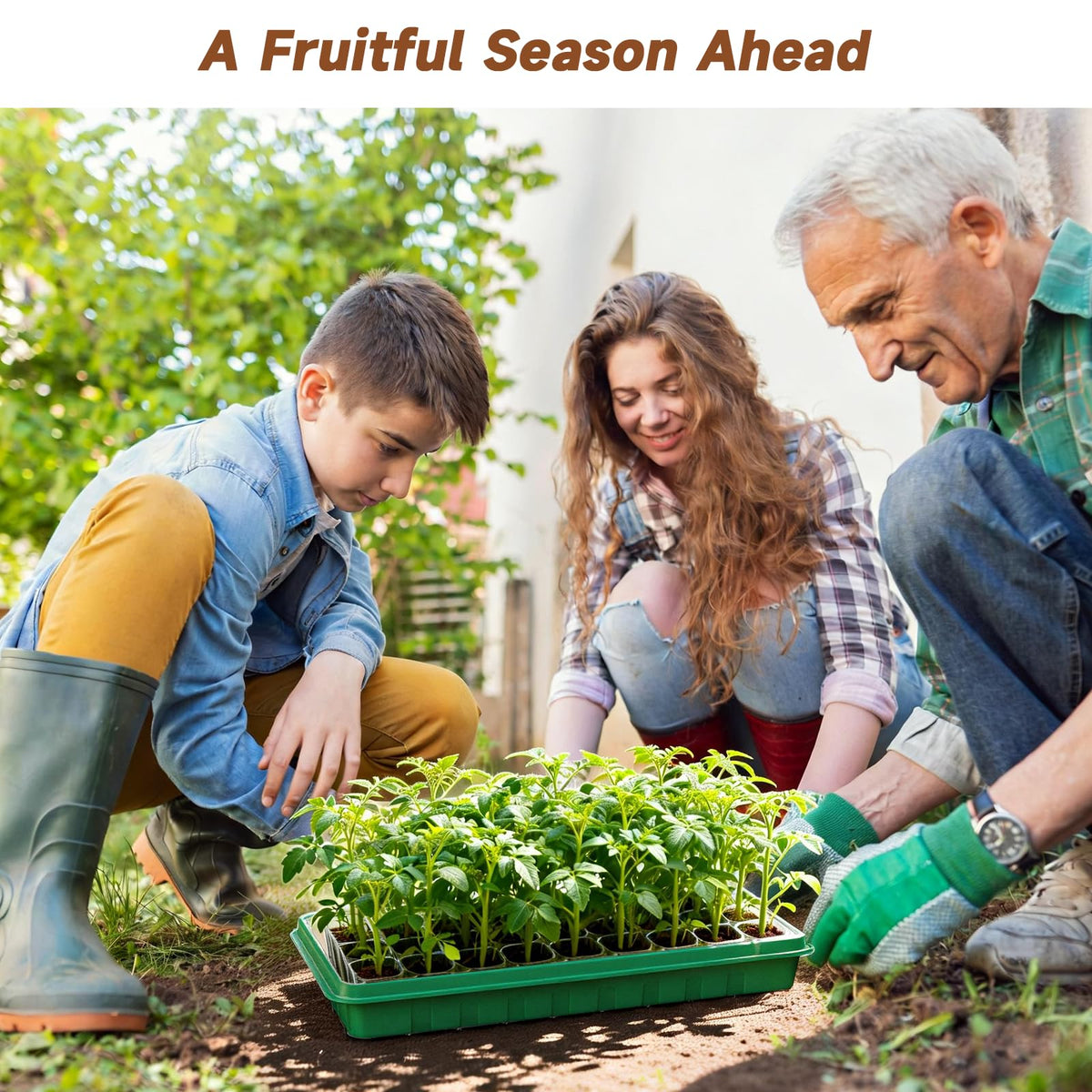 Eyriolya durable-pp-tray-seed-starter reusable season after season